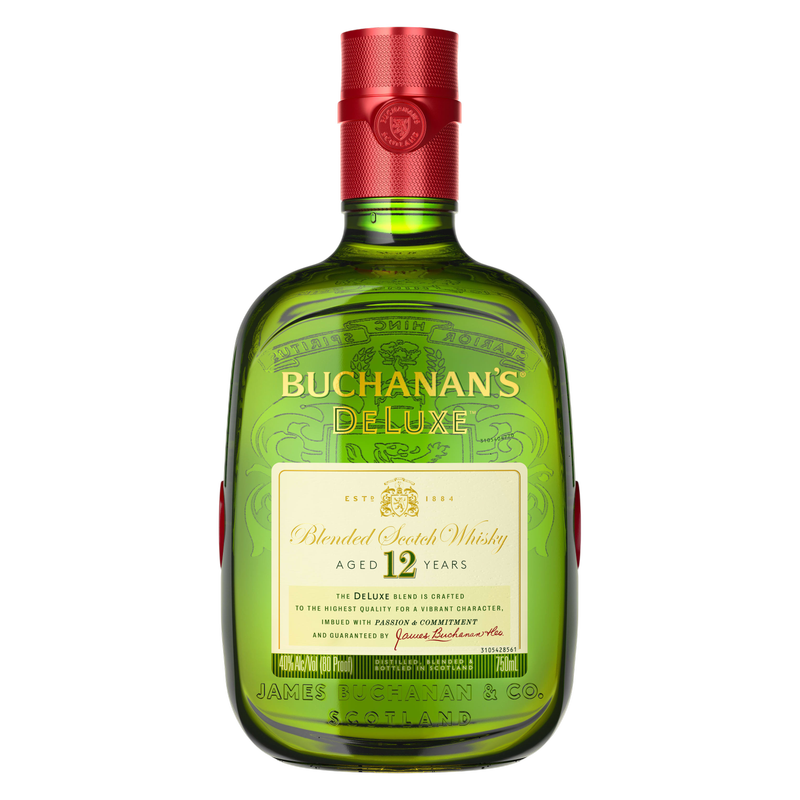 Buchanan's DeLuxe Aged 12 Years Blended Scotch Whisky, 750ml (80 Proof)