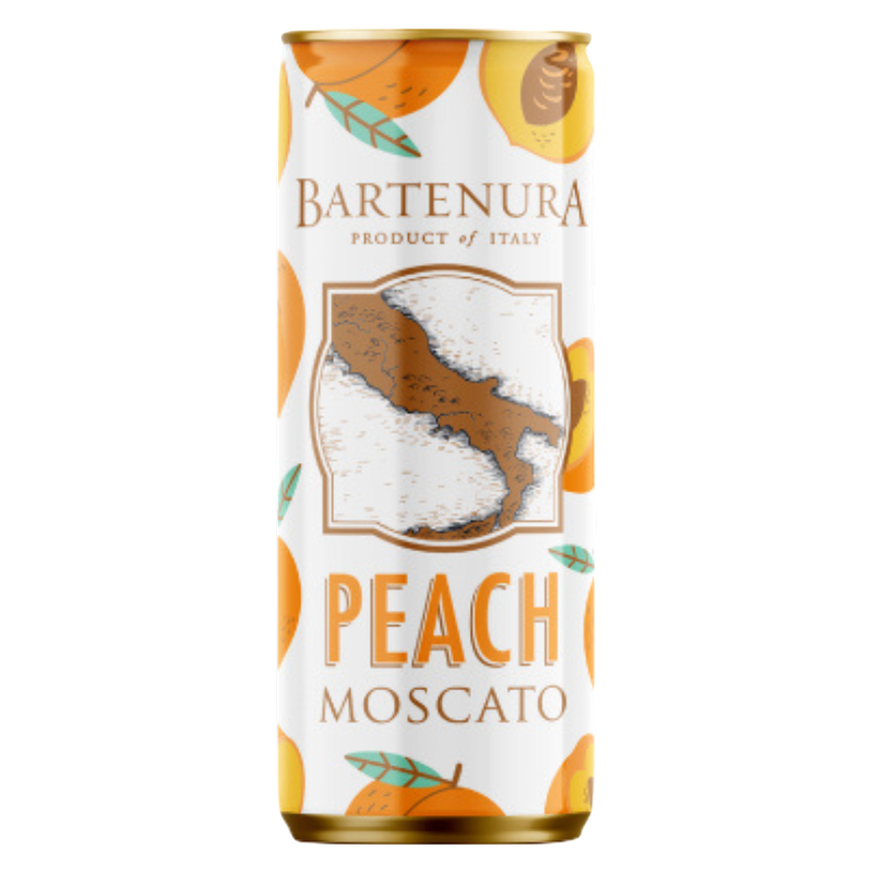 Bartenura Peach Moscato 4pk 250ml Can