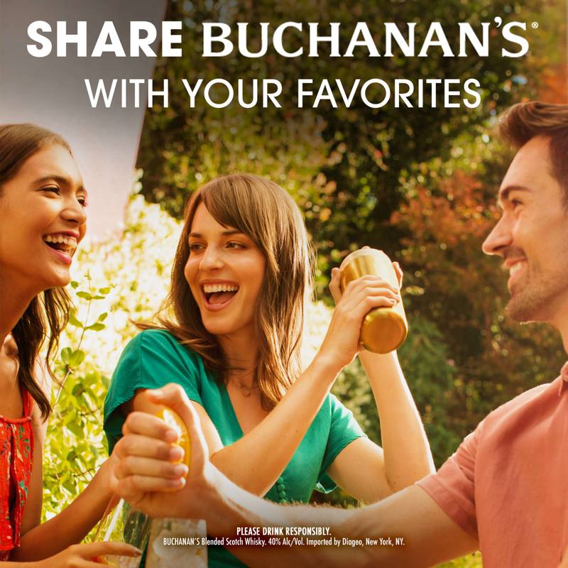 Buchanan's DeLuxe Aged 12 Years Blended Scotch Whisky, 375 mL (80 Proof)