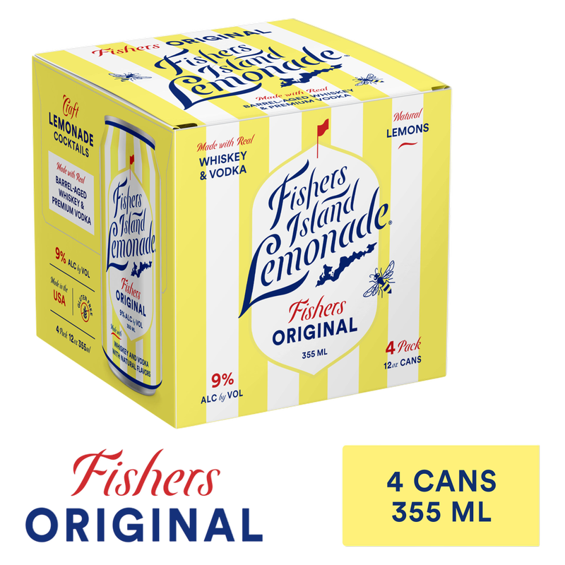 Fishers Island Lemonade 4pk 12oz 9% ABV