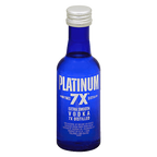 Platinum 7X Vodka 50ml (80 Proof)