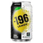 Suntory -196 Lemon RTD 4pk 355ml Can 6% ABV