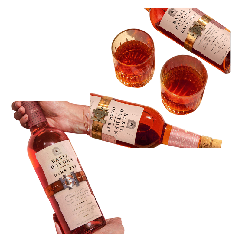 Basil Hayden Dark Rye Blended Whiskey 750ml (80 Proof)