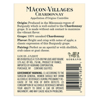 Louis Jadot Macon Village Chardonnay 750ml 13% ABV