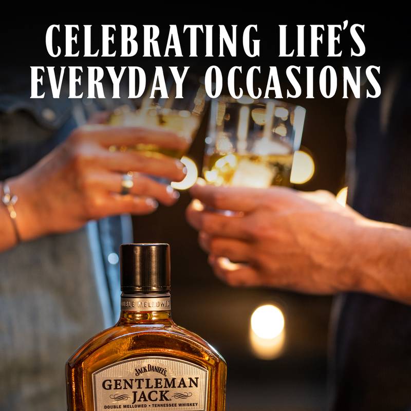 Jack Daniel's Gentleman Jack Tennessee Whiskey 750ml (80 Proof)