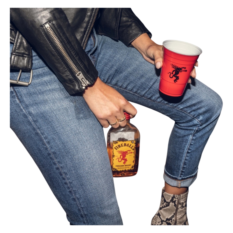 Fireball Hot Cinnamon Blended Whisky 50ml (66 Proof)