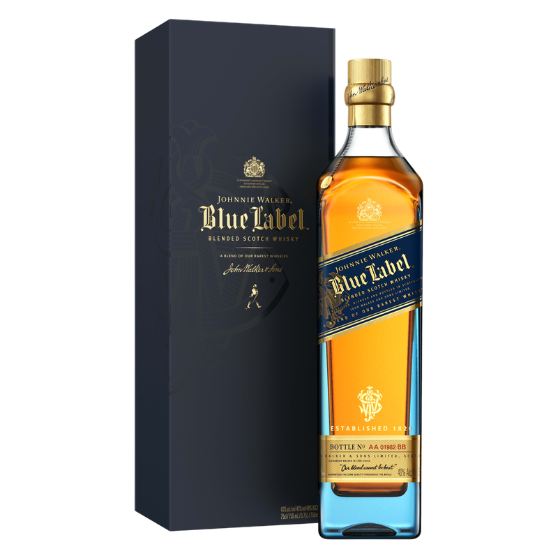 Johnnie Walker Blue Label Scotch 750ml (80 Proof)