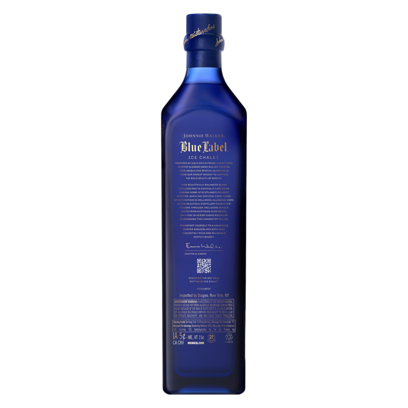 Johnnie Walker Blue Ice Chalet 750ml Bottle