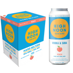 High Noon Peach Vodka Hard Seltzer 4pk 12oz Cans 4.5% ABV