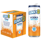 Sunny D Vodka Seltzer 4pk 12oz can 4.5% ABV