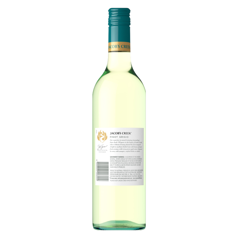 Jacob's Creek Pinot Grigio 750ml