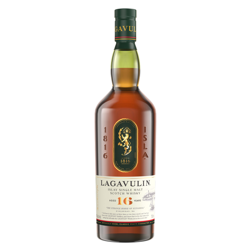 Lagavulin 16 Year Old Islay Single Malt Scotch Whisky, 750 mL (86 proof)