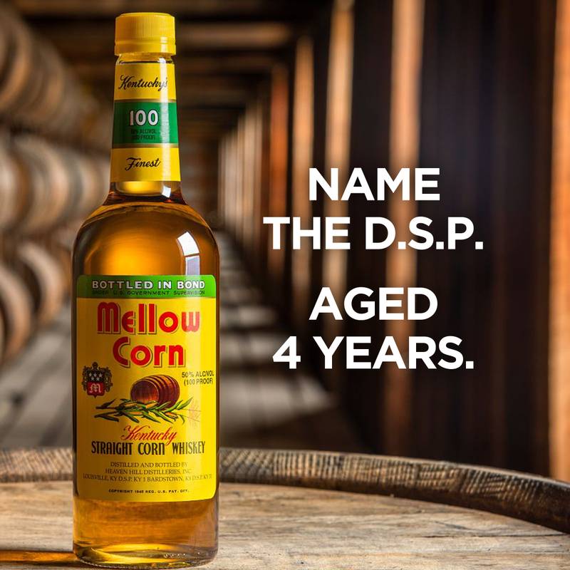 Mellow Corn Straight Whiskey 750ml (100 Proof)