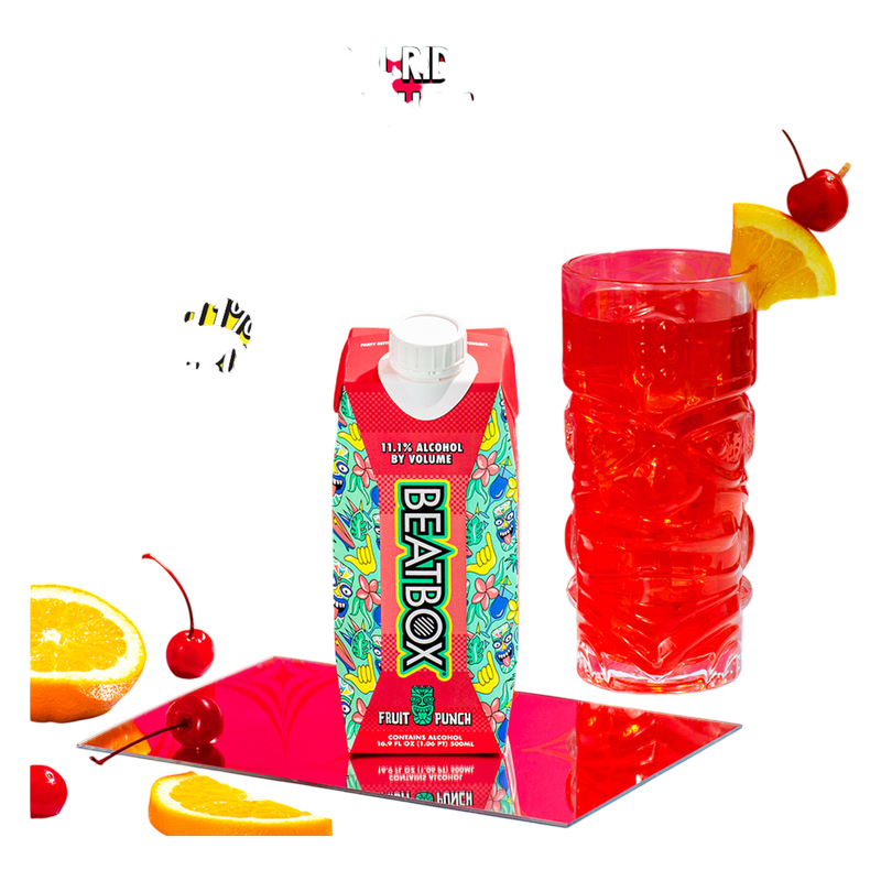 BeatBox Fruit Punch 500ml 11.1% ABV Wine Party Punch