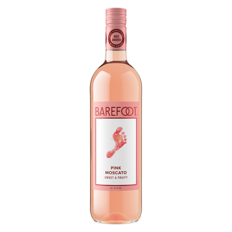 Barefoot Pink Moscato 750ml