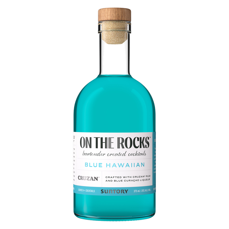 On The Rocks Blue Hawaiian 375ml 20% ABV