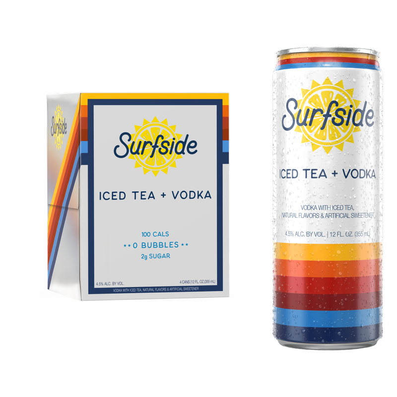 Surfside Iced Tea + Vodka 4pk 12oz Can 4.5% ABV
