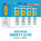 High Noon Vodka Hard Seltzer Variety 12pk 12oz Can 4.5% ABV