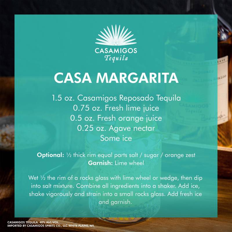 Casamigos Reposado Tequila 50ml (80 Proof)