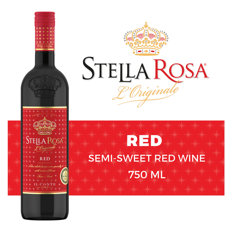 Rosa Raed Stella Rosa Red Semi-Sweet Red Wine 750 ml – Warehouse Wines & Spirits