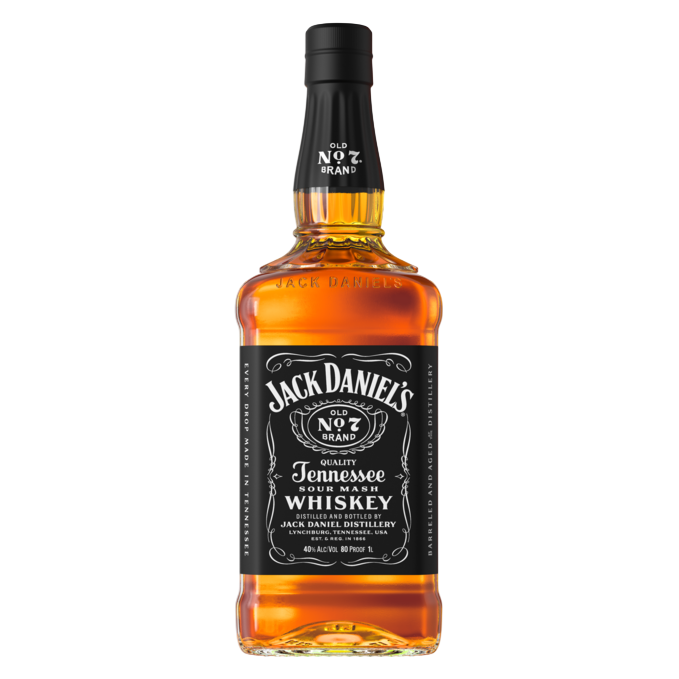 Jack Daniel's Old No. 7 Tennessee Whiskey 1L (80 Proof)