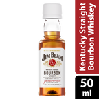 Jim Beam Bourbon Whiskey 50ml (80 Proof)