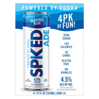 SpikedAde Electric Blue 4pk 12oz Can