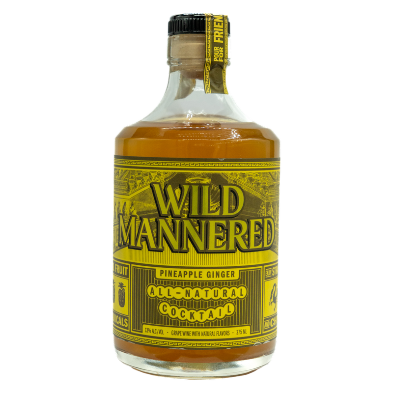 Wild Mannered Pineapple Ginger Cocktail 375ml