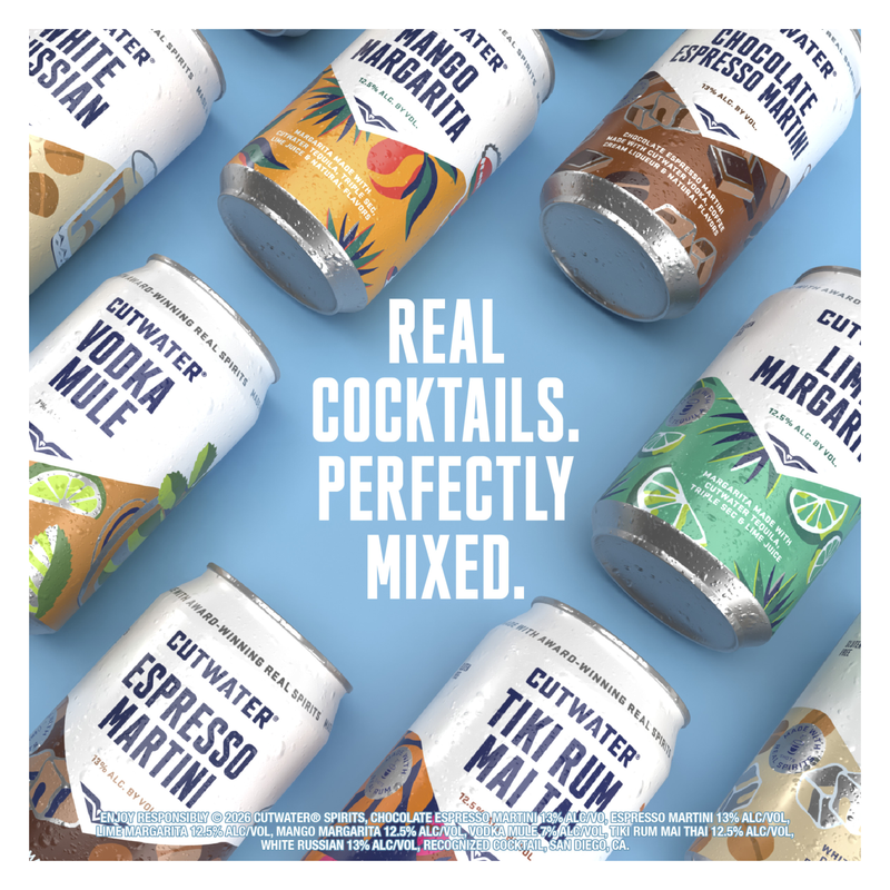 Cutwater Rum Mint Mojito 4pk 12oz Can 5.9% ABV