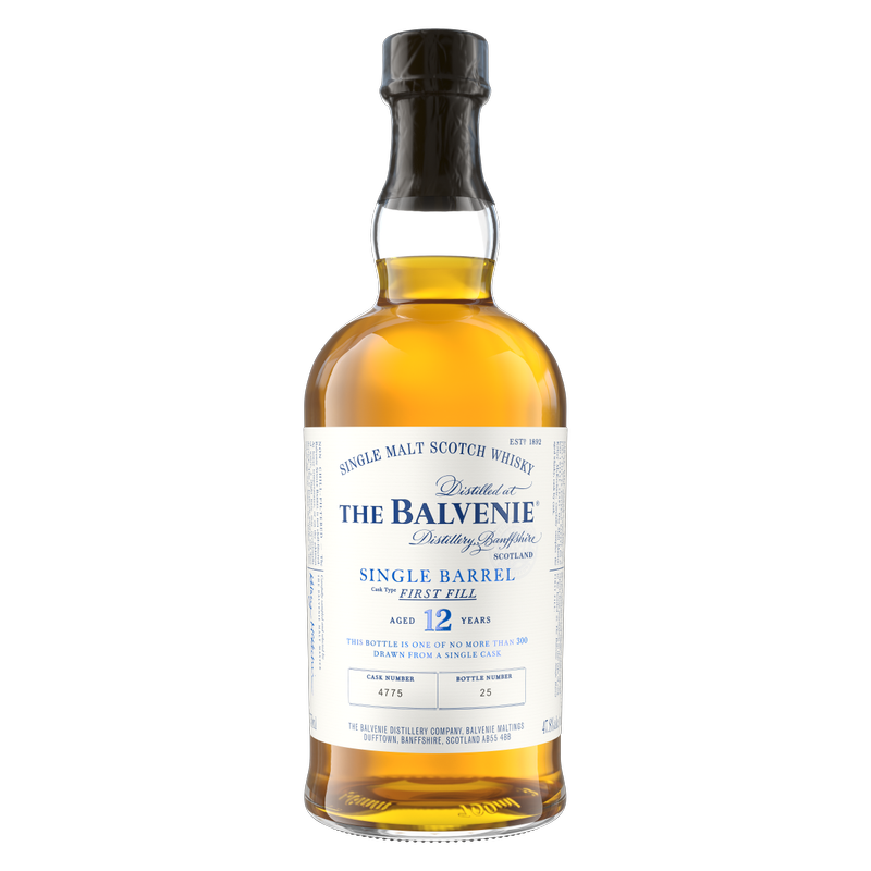 The Balvenie Single Barrel 12 Year Old Single Malt Scotch Whisky 750 ml