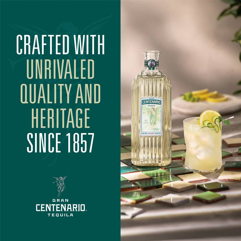Gran Centenario Plata Tequila 750ml (80 Proof)