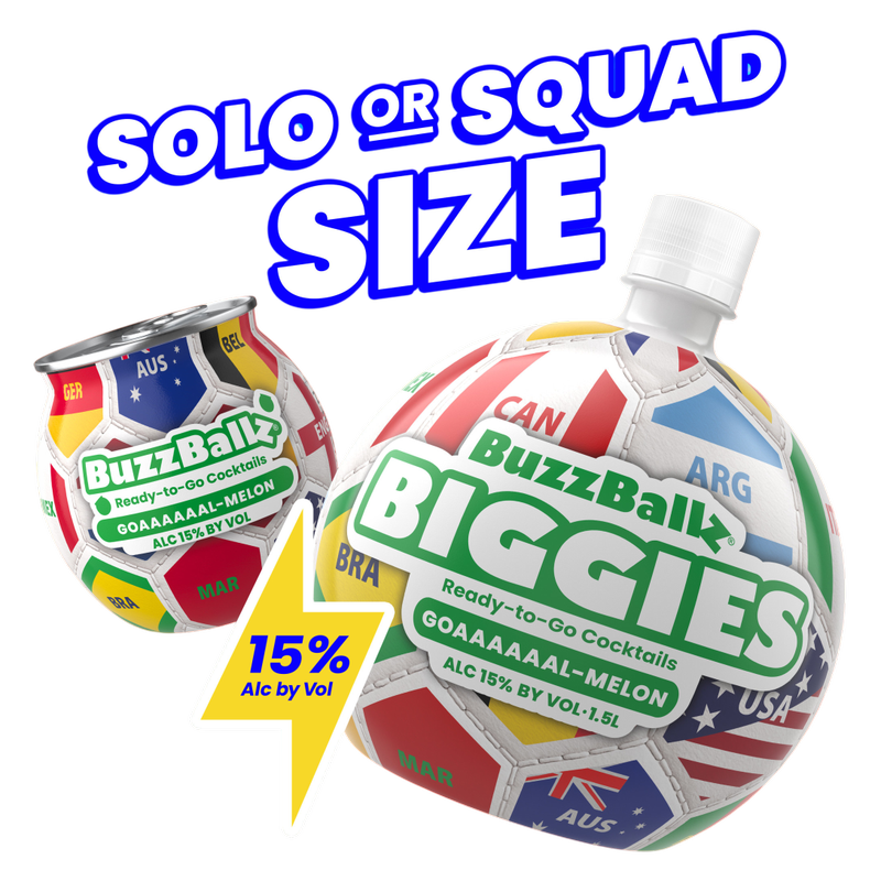 BuzzBallz Cocktails Goaaaal-Melon 200ml