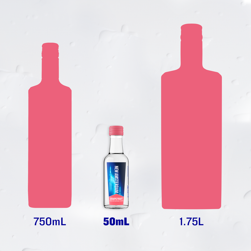 New Amsterdam Grapefruit Vodka 50ml (70 Proof)