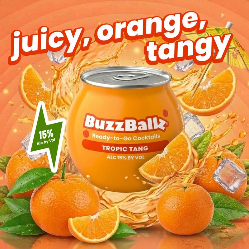 BuzzBallz Tropic Tang 200ml