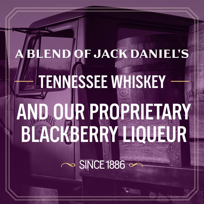 Jack Daniel's Tennessee Blackberry Whiskey 750ml