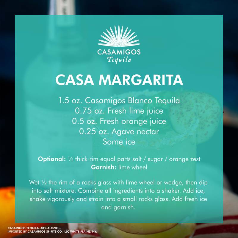Casamigos Blanco Tequila 1L (80 Proof)