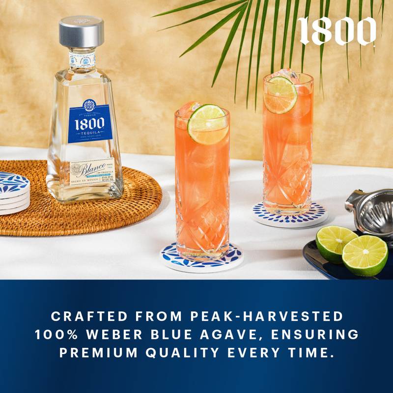1800 Tequila Blanco 50ml (80 Proof)