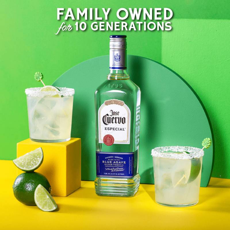 Jose Cuervo Especial Silver Tequila 750ml (80 Proof)