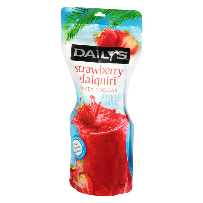 Daily's Strawberry Daiquiri Single 10oz Pouch 5% ABV