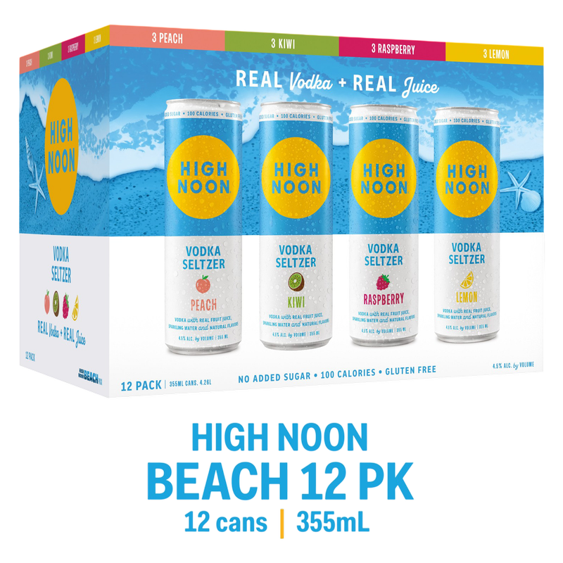 High Noon Beach Pack 12pk 12oz Can 4.5% ABV