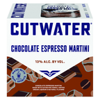 Cutwater Chocolate Espresso Martini 4pk 12oz Can 13% ABV