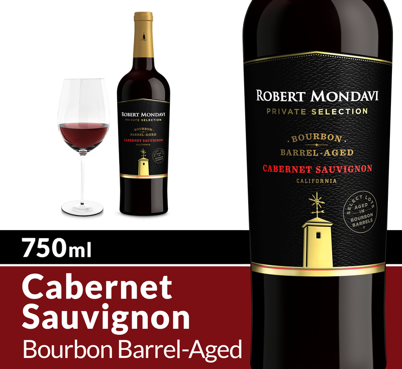 Robert Mondavi Private Selection Bourbon Barrel Aged Cabernet Sauvignon 750ml