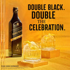Johnnie Walker Double Black Label Blended Scotch Whisky, 750 mL