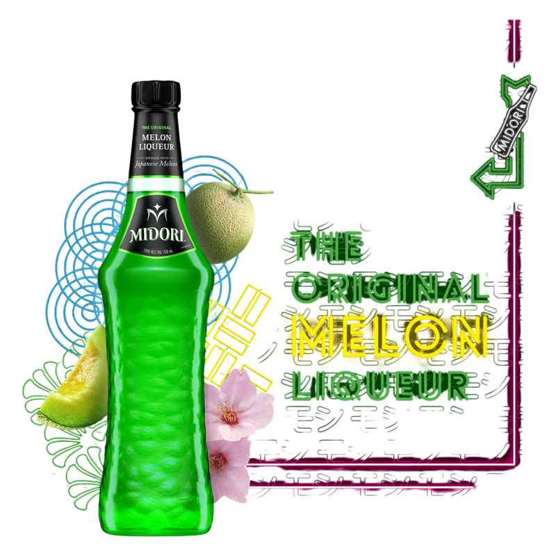 Midori Melon Liqueur 1L