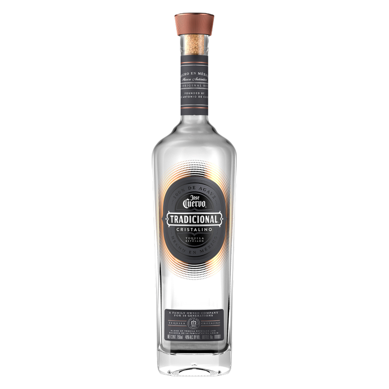 Jose Cuervo Tradicional Cristalino Tequila 750ml (80 Proof)