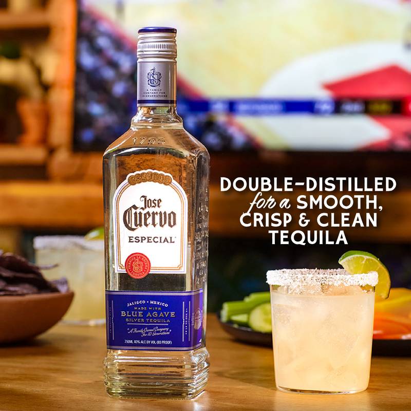 Jose Cuervo Especial Silver Tequila 750ml (80 Proof)