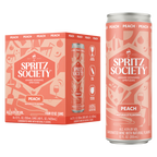 Spritz Society Peach 4pk 12oz Cans 4.5% ABV