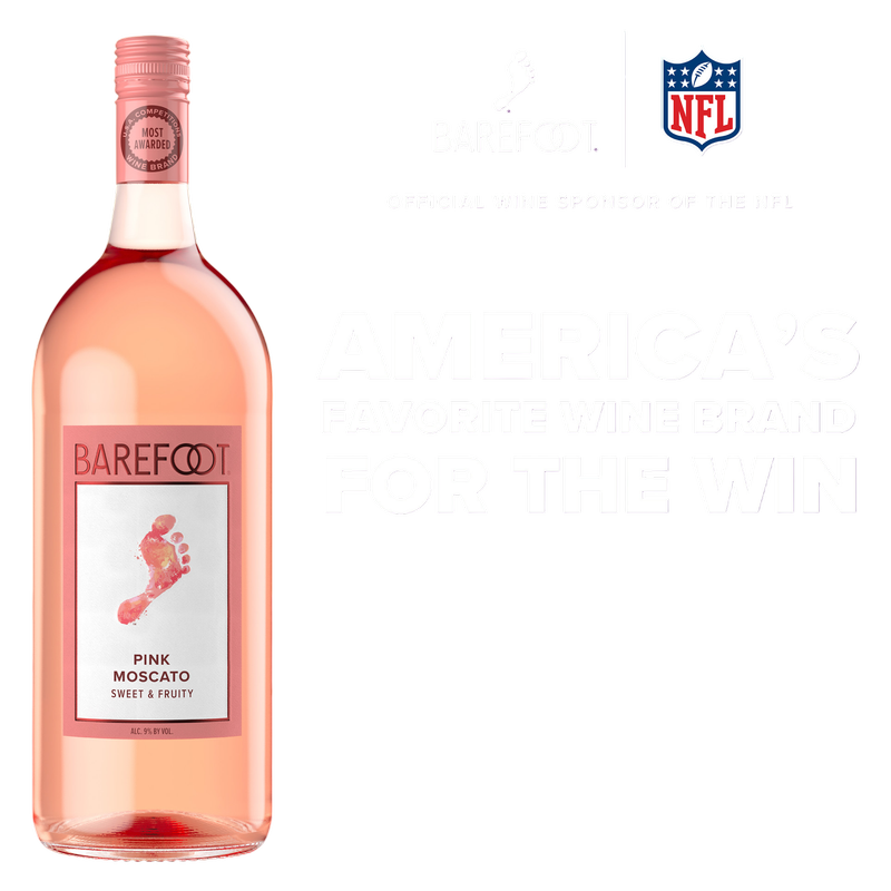Barefoot Pink Moscato 1.5L
