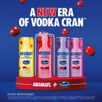 Absolut Ocean Spray Variety 8pk 12oz Cans 4.5% ABV