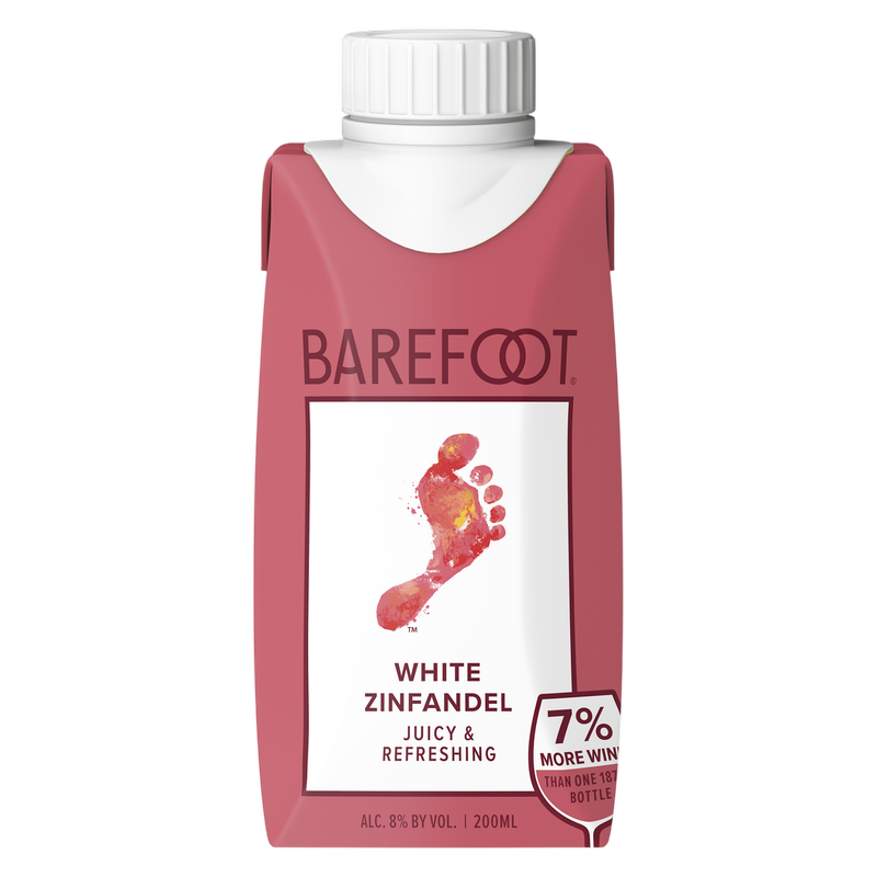 Barefoot White Zinfandel 200ml Tetra